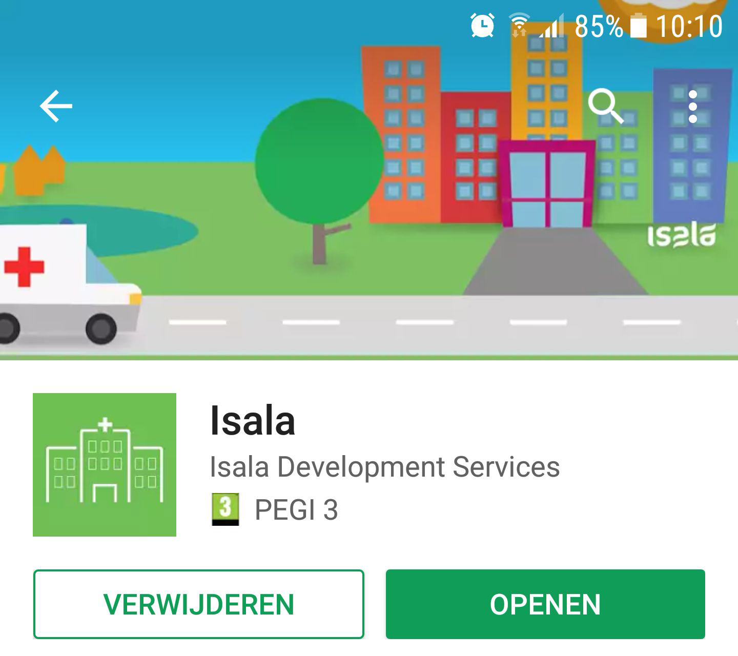 De Isala App staat live! 