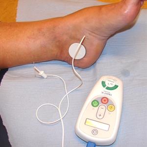 Afbeelding elektrode op voet