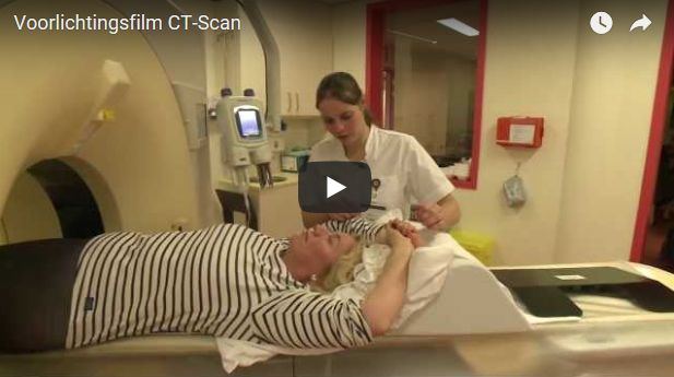 Screenshot video voorlichtingsfilm CT-scan