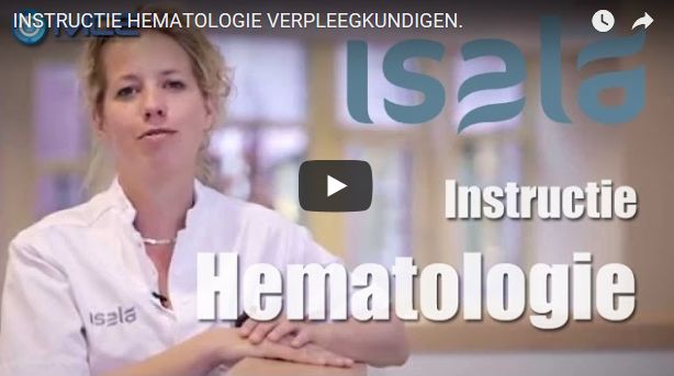 Screenshot video Hematologie verpleegkundigen
