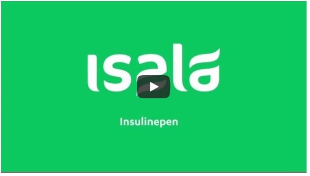 Screenshot video gebruik insulinepen