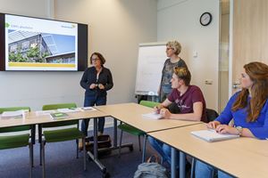 Roy Wolke lesmiddag HBO student Studenten verpleegkundigen lesmiddag training