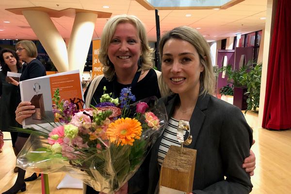 Winnaars Marja Zwaan en Evelien Harink Winnaars Marja Zwaan en Evelien Harink