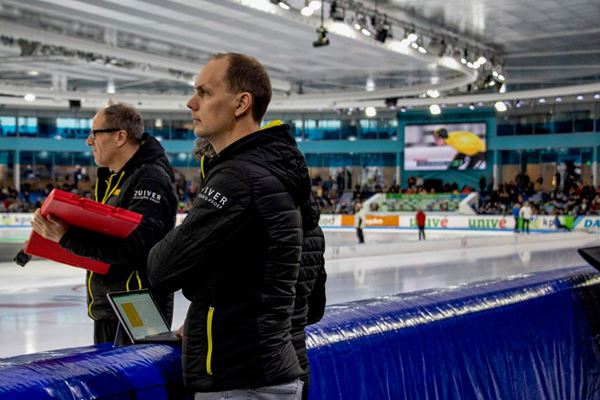 sportarts Aernout Snoek Sportarts Aernout Snoek in Thialf
