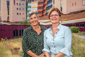Ondersteuningsconsulenten Paula Huisman en Angela Diepman Ondersteuningsconsulenten Paula Huisman en Angela Diepman