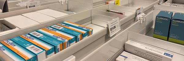 Kast met medicijnen