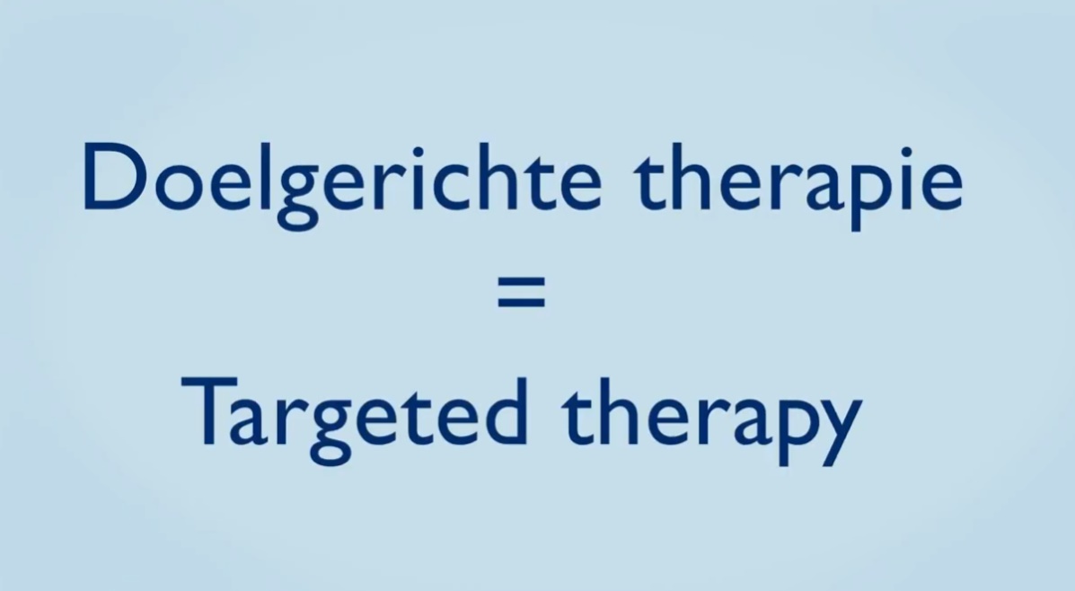 Screenshot doelgerichte therapie