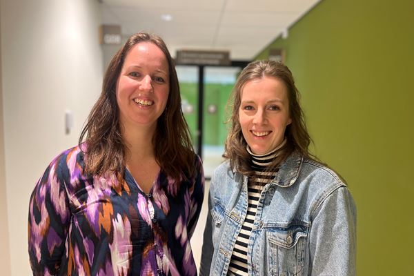 Leonie Sterken en Mariëtte Schreurs Portret Leonie Sterken en Mariëtte Schreurs