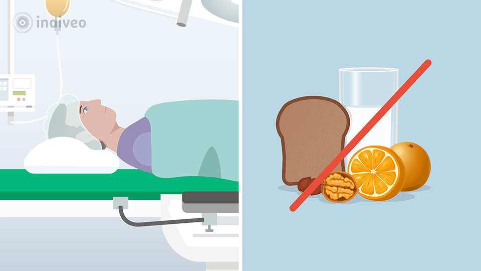 Niet eten en drinken voor uw operatie