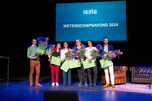 De prijswinnaars van de Wetenschapsavond 2024 De prijswinnaars van de Wetenschapsavond 2024